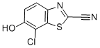 2-Benzothiazolecarbonitrile,7-chloro-6-hydroxy-(9CI) Structure