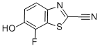 2-Benzothiazolecarbonitrile,7-fluoro-6-hydroxy-(9CI) Structure