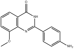 4(1H)-Quinazolinone,  2-(4-aminophenyl)-8-methoxy-  (9CI)|