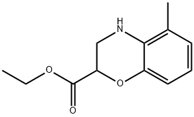 ETHYL 5-METHYL-3,4-DIHYDRO-2H-1,4-BENZOXAZINE-2-CARBOXYLATE,220120-57-0,结构式