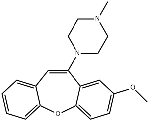 Metoxepin Struktur