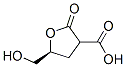 3-Furancarboxylicacid,tetrahydro-5-(hydroxymethyl)-2-oxo-,(5S)-(9CI) Struktur