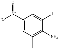 2-AMINO-3-IODO-5-NITROTOLUENE 化学構造式