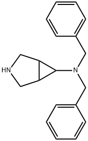 N,N-二苄基-3-氮杂双环[3.1.0]己烷-6-胺 结构式