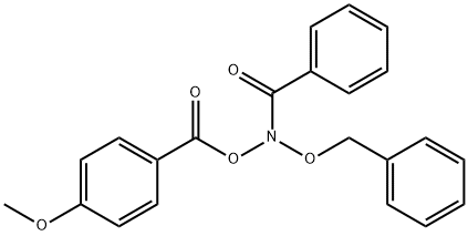 (benzoyl-phenylmethoxy-amino) 4-methoxybenzoate,220168-41-2,结构式