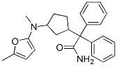 벤젠아세트아미드,-알파-[3-[메틸(5-메틸-2-푸라닐)아미노]사이클로펜틸]-알파-페닐-