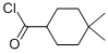Cyclohexanecarbonyl chloride, 4,4-dimethyl- (9CI) Structure