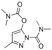 dimethylcarbamic acid, ester with 5-hydroxy-N,N,3-trimethylpyrazole-1-carboxamide Structure