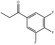 3′,4′,5′-三氟苯丙酮,220227-74-7,结构式