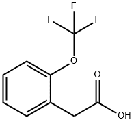 2-(Trifluoromethoxy)phenylacetic acid Struktur
