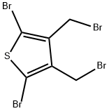 2,5-二溴-3,4-二乙基噻吩,22025-28-1,结构式