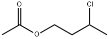 3-chlorobutyl acetate 化学構造式