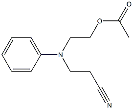 2-[N-(2-Cyanoethyl)anilino]ethyl acetate