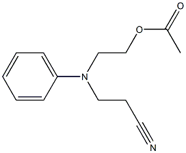 2-[N-(2-Cyanoethyl)anilino]ethyl acetate|N-氰乙基-N-乙酰氧乙基苯胺