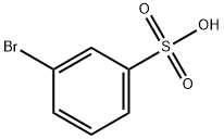 3-ブロモベンゼンスルホン酸 化学構造式