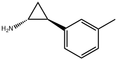 Cyclopropanamine, 2-(3-methylphenyl)-, (1R,2S)- (9CI) Structure