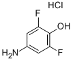 4-氨基-2,6-二氟苯酚盐酸盐,220353-22-0,结构式