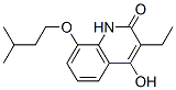 3-Ethyl-4-hydroxy-8-(isopentyloxy)quinolin-2(1H)-one Structure