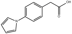 苯乙酸,4-(1H-吡咯-1-基)-,22048-71-1,结构式