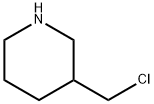 3-Chloromethyl-piperidine Struktur