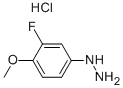 (3-FLUORO-4-METHOXY-PHENYL)-HYDRAZINE HYDROCHLORIDE,220527-84-4,结构式