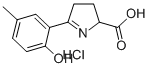 220541-97-9 3,4-DIHYDRO-5-(2-HYDROXY-5-METHYLPHENYL)-2H-PYRROLE-2-CARBOXYLIC ACID, HYDROCHLORIDE SALT (RACEMIC)