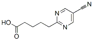 2-Pyrimidinepentanoic acid, 5-cyano- (9CI) 结构式