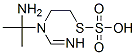 Thiosulfuric acid hydrogen S-[2-[amino(imino)methyl(isopropyl)amino]ethyl] ester 结构式