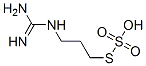 Thiosulfuric acid S-[3-[[amino(imino)methyl]amino]propyl] ester 结构式