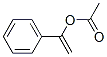 alpha-methylenebenzyl acetate Struktur