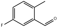 5-氟-2-甲基苯甲醛, 22062-53-9, 结构式