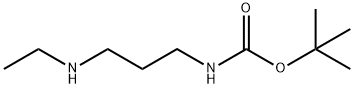 3-(乙基氨基)丙基氨基甲酸叔丁酯,220645-42-1,结构式
