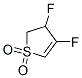 Thiophene, 3,4-difluoro-2,3-dihydro-, 1,1-dioxide (9CI) Structure