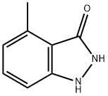3-HYDROXY-4-METHYL (1H)INDAZOLE Struktur