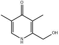 4(1H)-Pyridinone, 2-(hydroxymethyl)-3,5-dimethyl- (9CI)