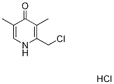 2-(chloromethyl)-3,5-dimethylpyridin-4(1H)-one hydrochloride|埃索美拉唑杂质5