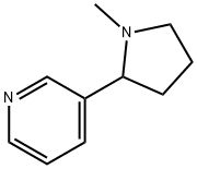 (+/-)-尼古丁,22083-74-5,结构式