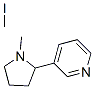 nicotine monomethiodide 化学構造式