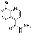 4-Quinolinecarboxylicacid,8-bromo-,hydrazide(9CI) 结构式