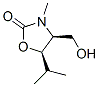 2-Oxazolidinone,4-(hydroxymethyl)-3-methyl-5-(1-methylethyl)-,(4S,5R)-(9CI) Struktur