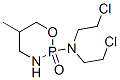 Tetrahydro-2-[bis(2-chloroethyl)amino]-5-methyl-2H-1,3,2-oxazaphosphorine 2-oxide Structure