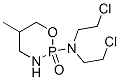 Tetrahydro-2-[bis(2-chloroethyl)amino]-5-methyl-2H-1,3,2-oxazaphosphorine 2-oxide Struktur