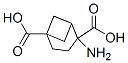 Bicyclo[3.1.1]heptane-1,4-dicarboxylic acid, 4-amino- (9CI),220934-68-9,结构式