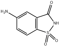 6-氨基糖精, 22094-61-7, 结构式