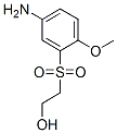 2-[(5-Amino-2-methoxyphenyl)-sulfonyl]-ethanol Struktur