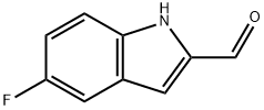 5-FLUORO-1H-INDOLE-2-CARBALDEHYDE Struktur
