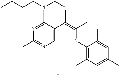 ANTALARMIN HYDROCHLORIDE Struktur