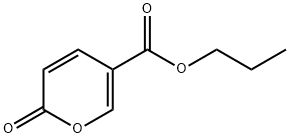 2H-Pyran-5-carboxylicacid,2-oxo-,propylester(9CI) 结构式