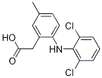 2-(2-(2,6-dichlorophenylaMino)-5-Methylphenyl)acetic acid Struktur