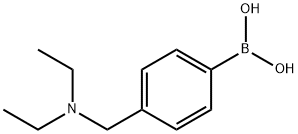 4-(N,N-DIETHYLAMINOMETHYL)BENZENEBORONIC ACID 化学構造式